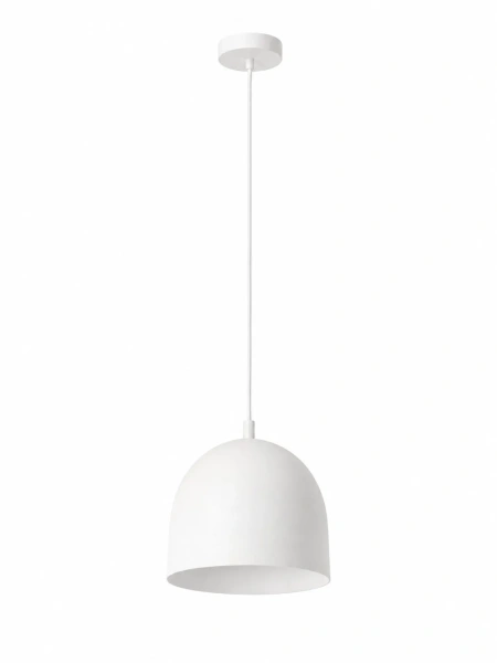 Duża metalowa lampa o średnicy 27 cm