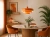 Lampa Retro w salonie