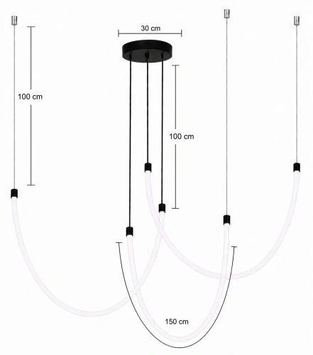 Lampa wisząca Nova wymiary