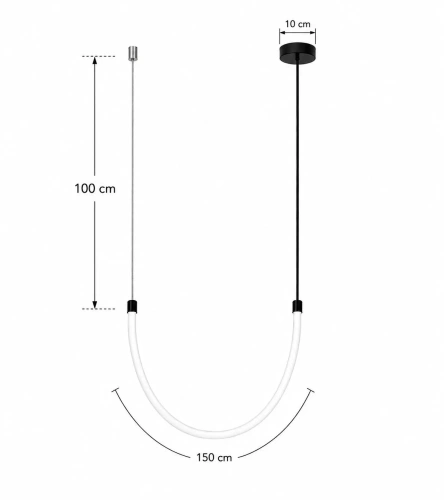 Lampa wisząca LED Nova wymiary