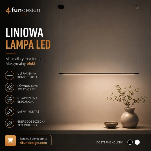 Liniowa lampa LED - 4FunDesign.com