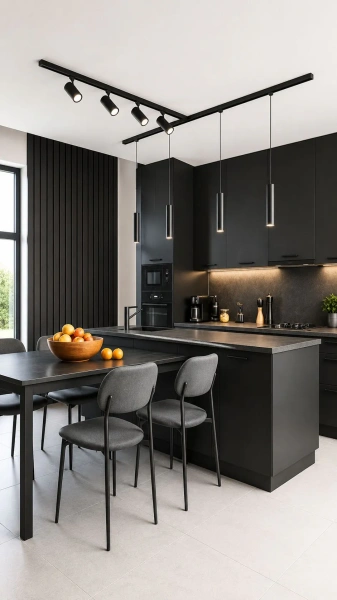 System oświetlenia szynowego 3 fazowego 8 punktów 600 cm