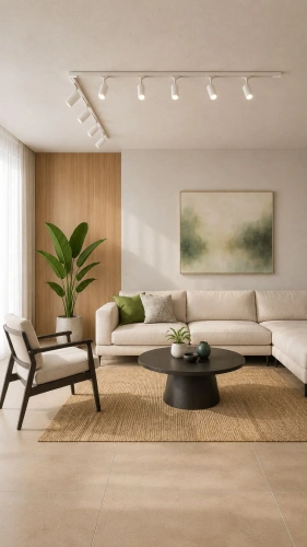 Zestaw oświetlenia szynowego 3-fazy 200 x 200 cm, 10 punktów