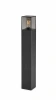 Lampa ogrodowa w kształcie kwadratowego słupka 80 cm