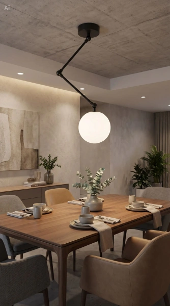 Lampa sufitowa Kula regulowana 20 cm