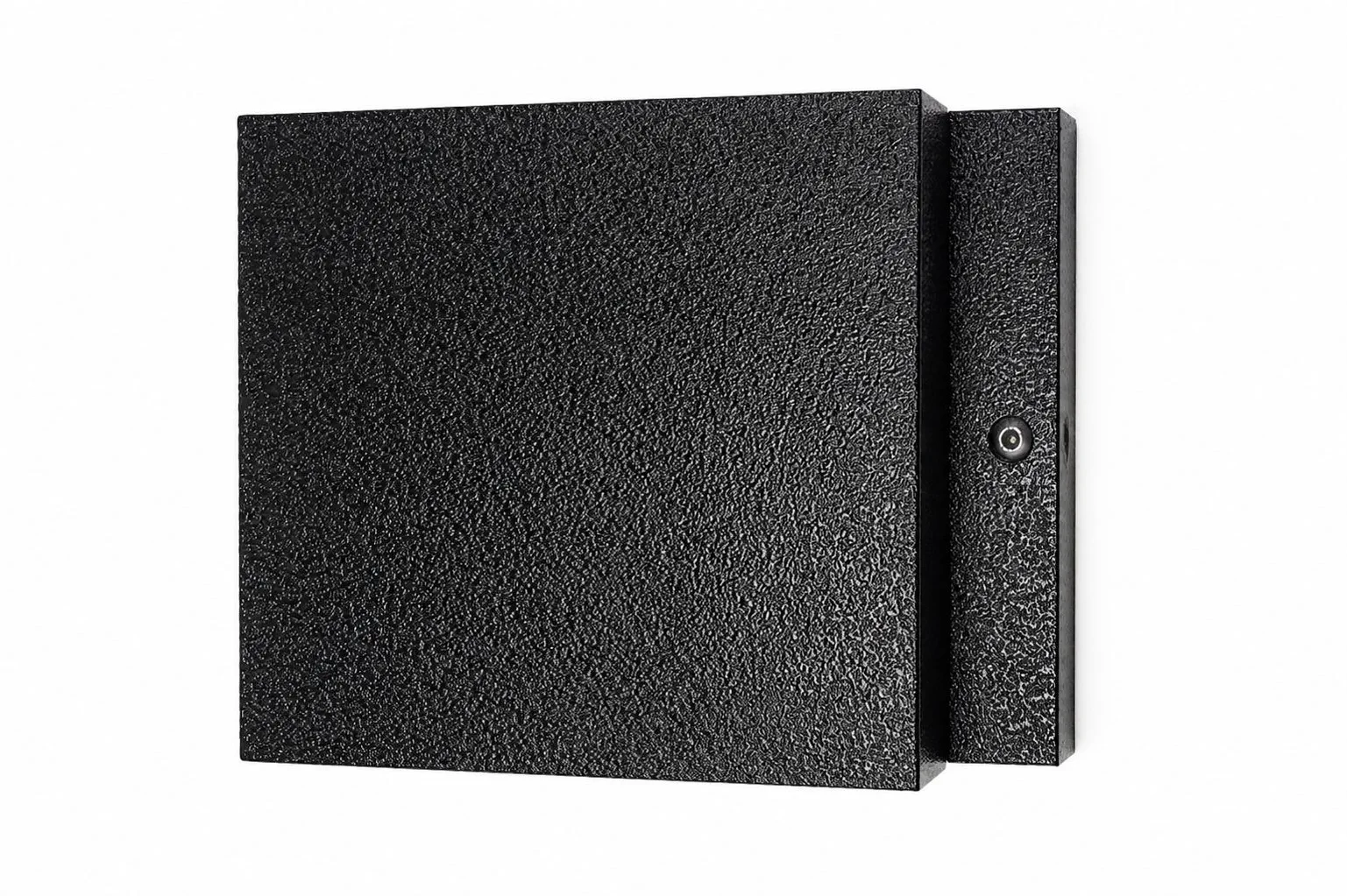 Kinkiet Cube blck widok z boku