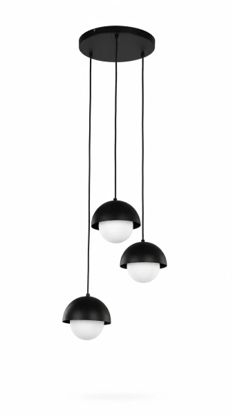 Lampa wisząca Modo 3 czarna