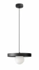 Lampa wisząca Dysk 30 z kloszem