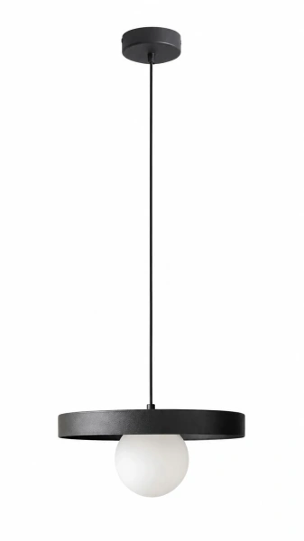 Lampa wisząca Dysk 30 z kloszem