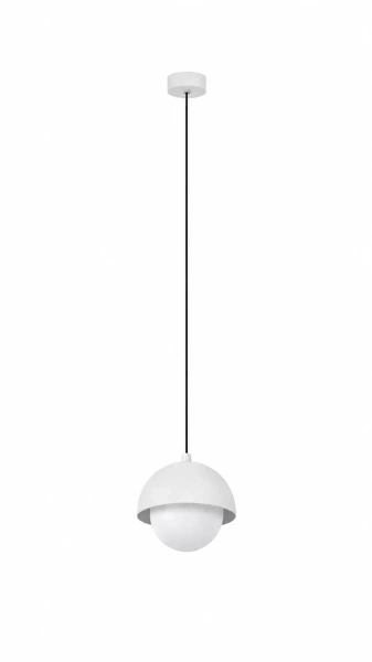 Biała lampa wisząca Modo