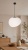 Lampa wisząca Stones 30 w stylu japandi