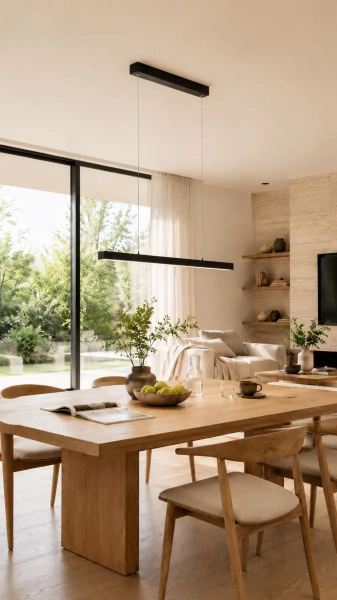 Lampa wisząca do jadalni LED Prestige II