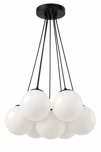 Lampa wisząca z siedmioma kulami 30 cm.