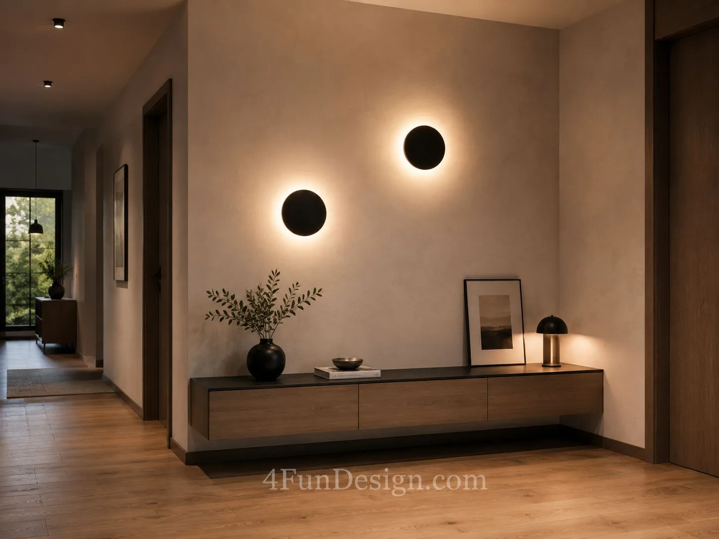 Kinkiety LED Ring - 4fundesign