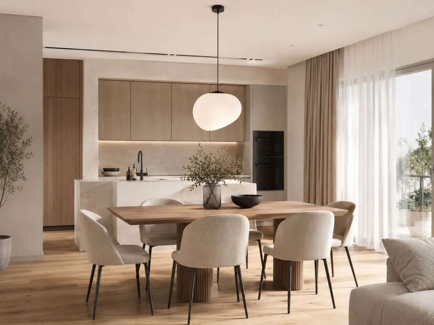 Lampa Stones 30 w jadalni