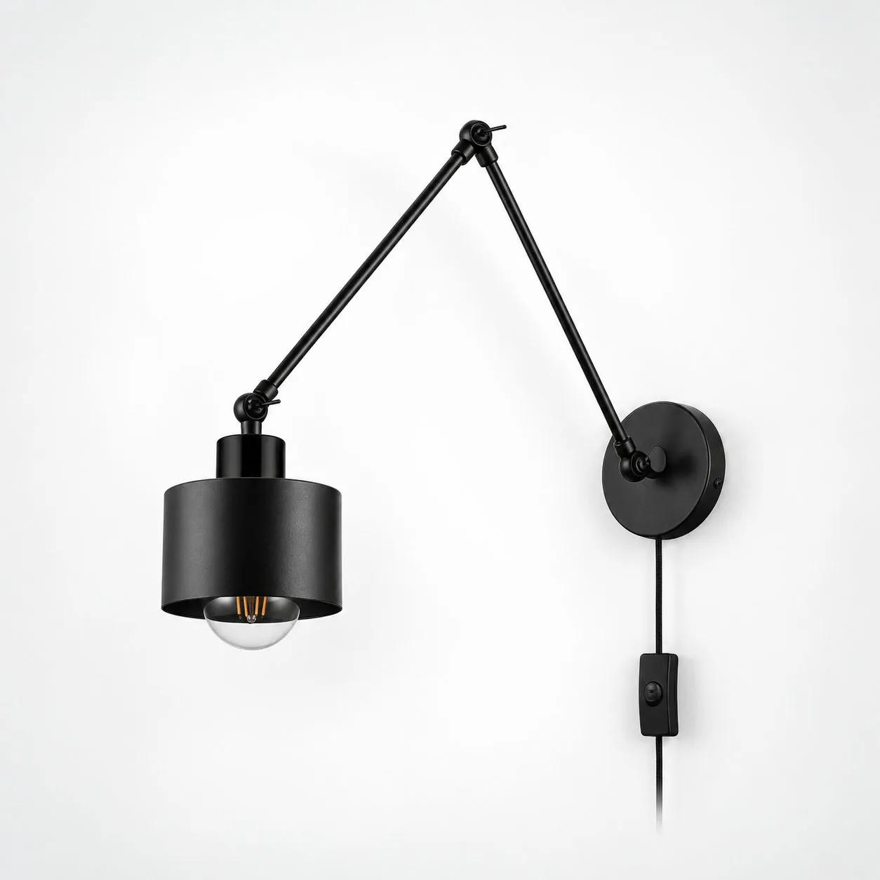 Regulowana lampa ścienna Chris