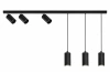 Lampa sufitowa Link black