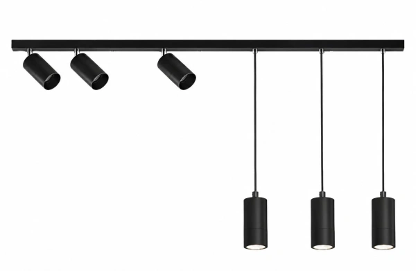 Lampa sufitowa Link black