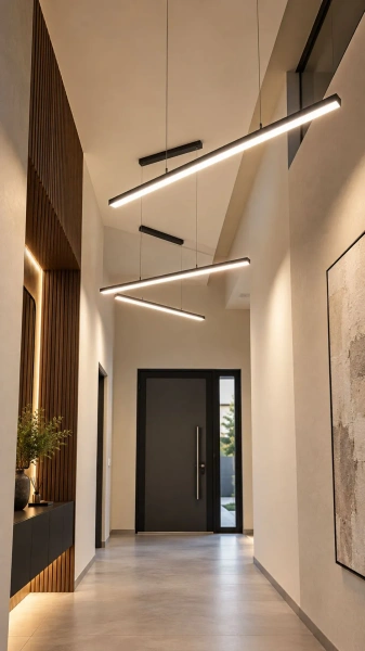 Nowoczesny korytarz z lampami LED Prestige 200 cm