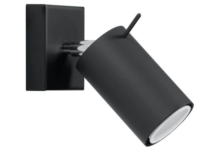 Kinkiet Ring czarny - ekotechnik24.pl