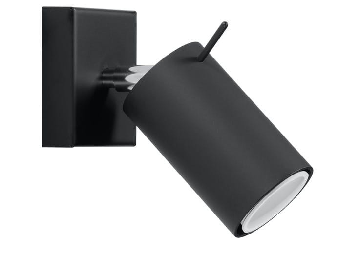 Kinkiet Ring czarny - ekotechnik24.pl