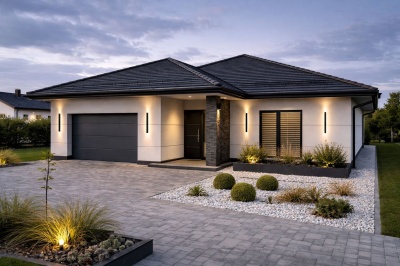 Zewnętrzny kinkiet LED